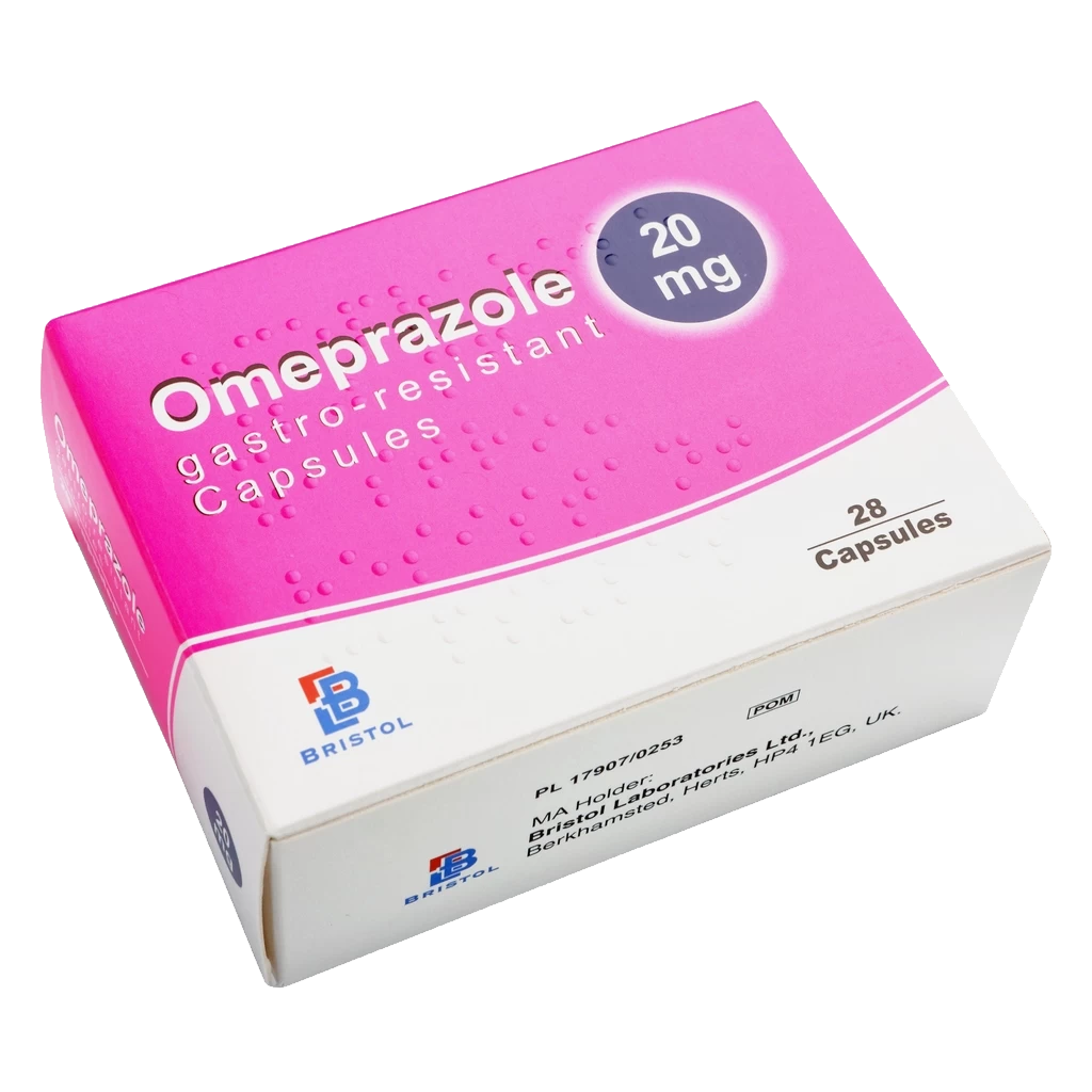 Omeprazole 20mg Capsules - Acid Reflux