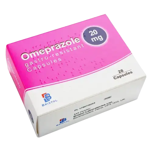 Omeprazole 20mg Capsules - Acid Reflux