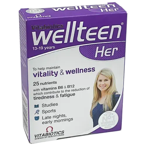Wellteen Her Tablets (Vitabiotics) - 30 Tablets - Vitamins and Supplements