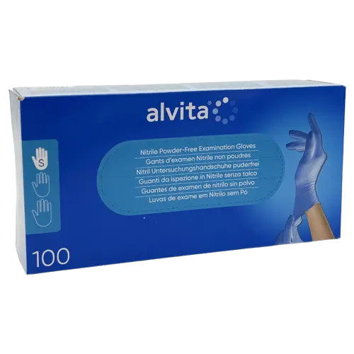 Nitrile Powder Free Examination Gloves SMALL