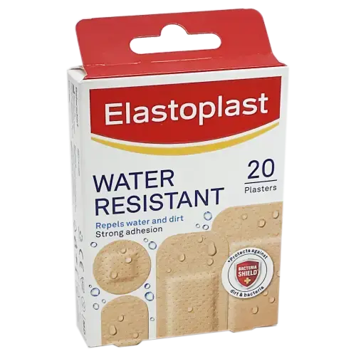 Elastoplast Water Resistant Plasters x20 - First Aid