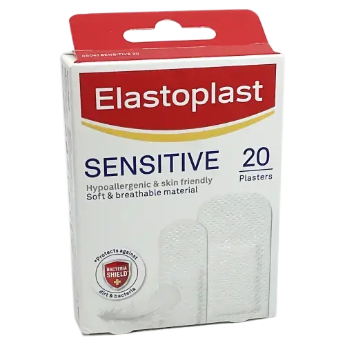 Elastoplast Sensitive Plasters x20 - First Aid