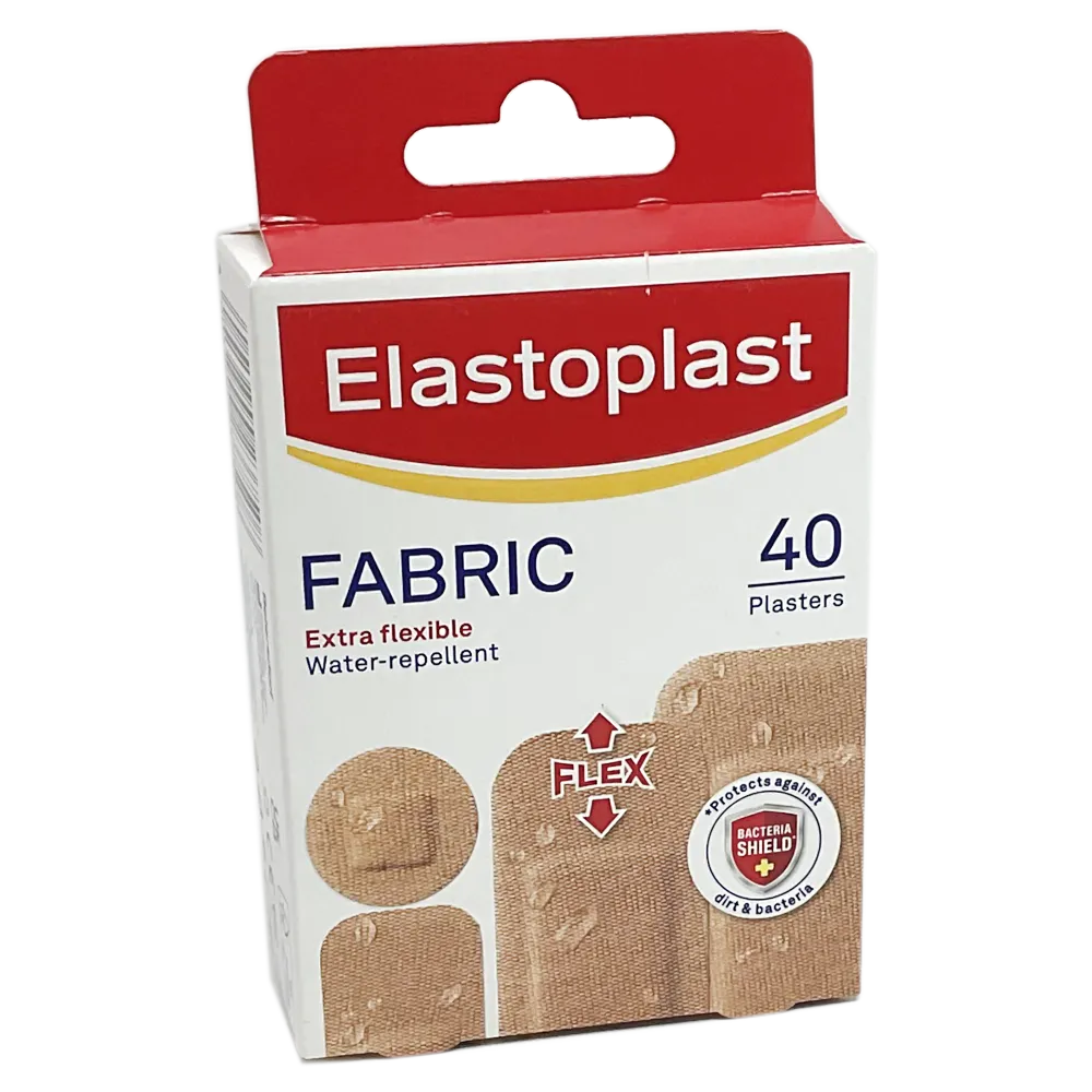 Elastoplast Fabric Plasters Assorted x40 - First Aid