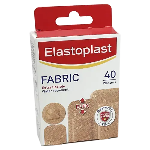 Elastoplast Fabric Plasters Assorted x40 - First Aid