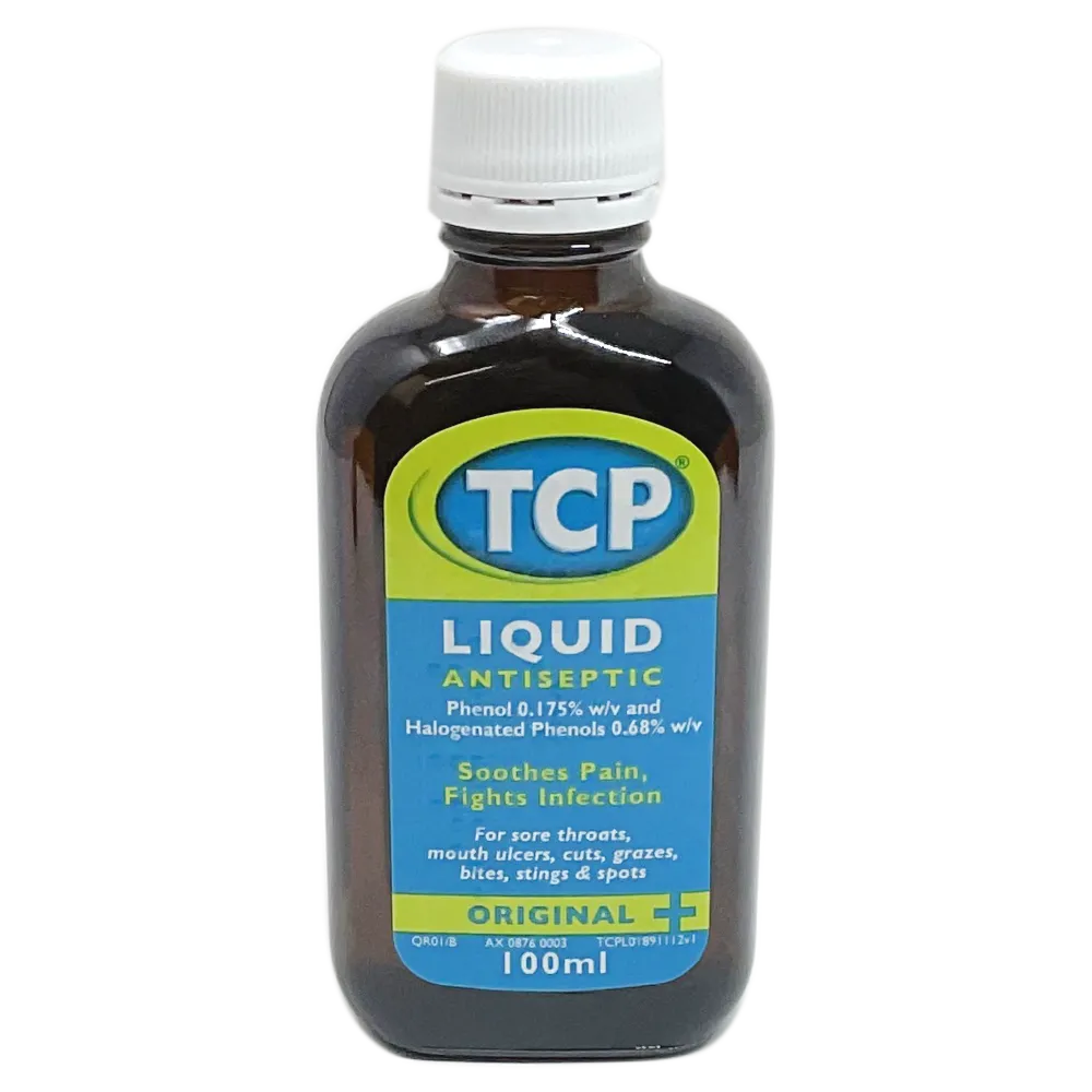 TCP Antiseptic Liquid 100ml - Cold and Flu