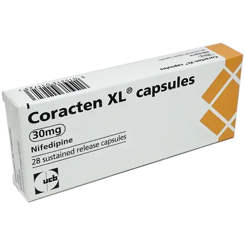 Coracten XL SR Capsules (Nifedipine)