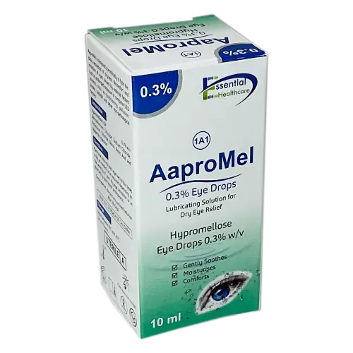 AaproMel Hypromellose Eye Drops 0.3% 10Ml