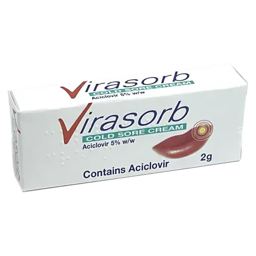 Virasorb Aciclovir Cream 2g - Cold and Flu