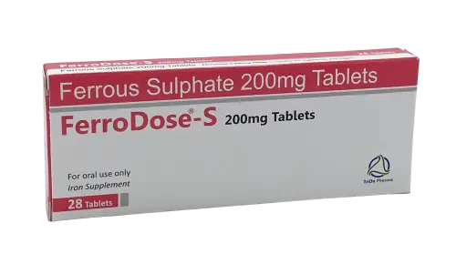 Ferrous Sulfate 200mg Tablets - 28 Tablets - Vitamins and Supplements