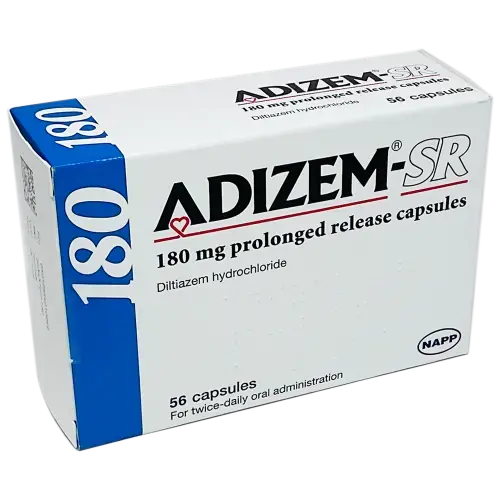 Adizem-SR Capsules (Diltiazem Prolonged-Release) - High Blood Pressure