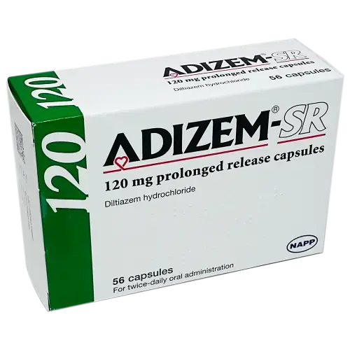Adizem-SR Capsules (Diltiazem Prolonged-Release) - High Blood Pressure