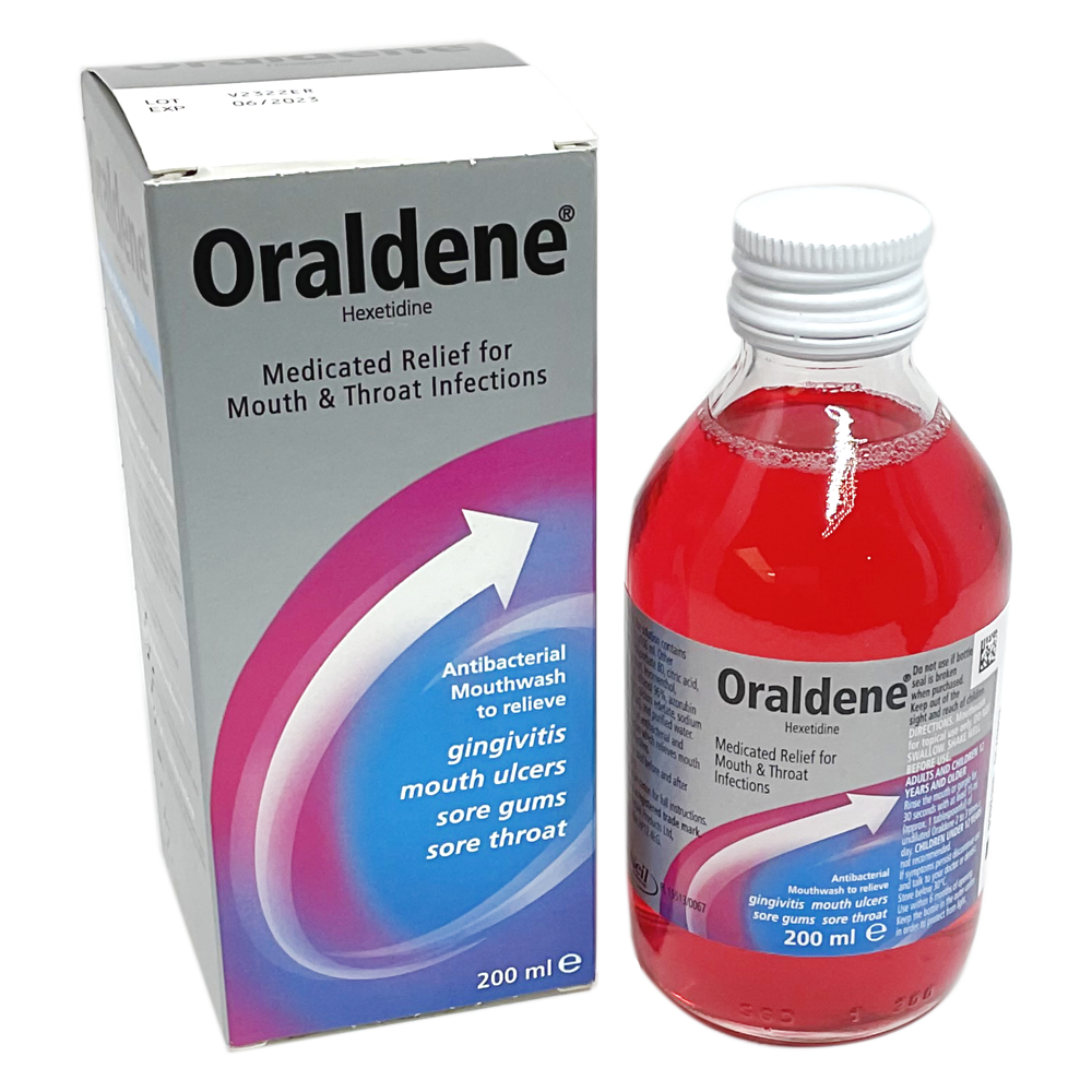 Oraldene Mouthwash 200ml - Dental Products