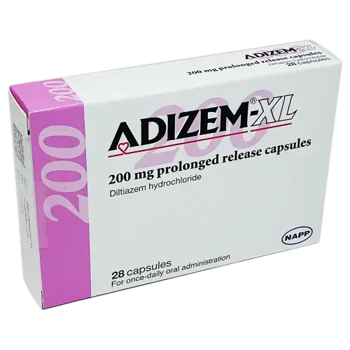 Adizem-XL Capsules (Diltiazem Prolonged-Release) - High Blood Pressure