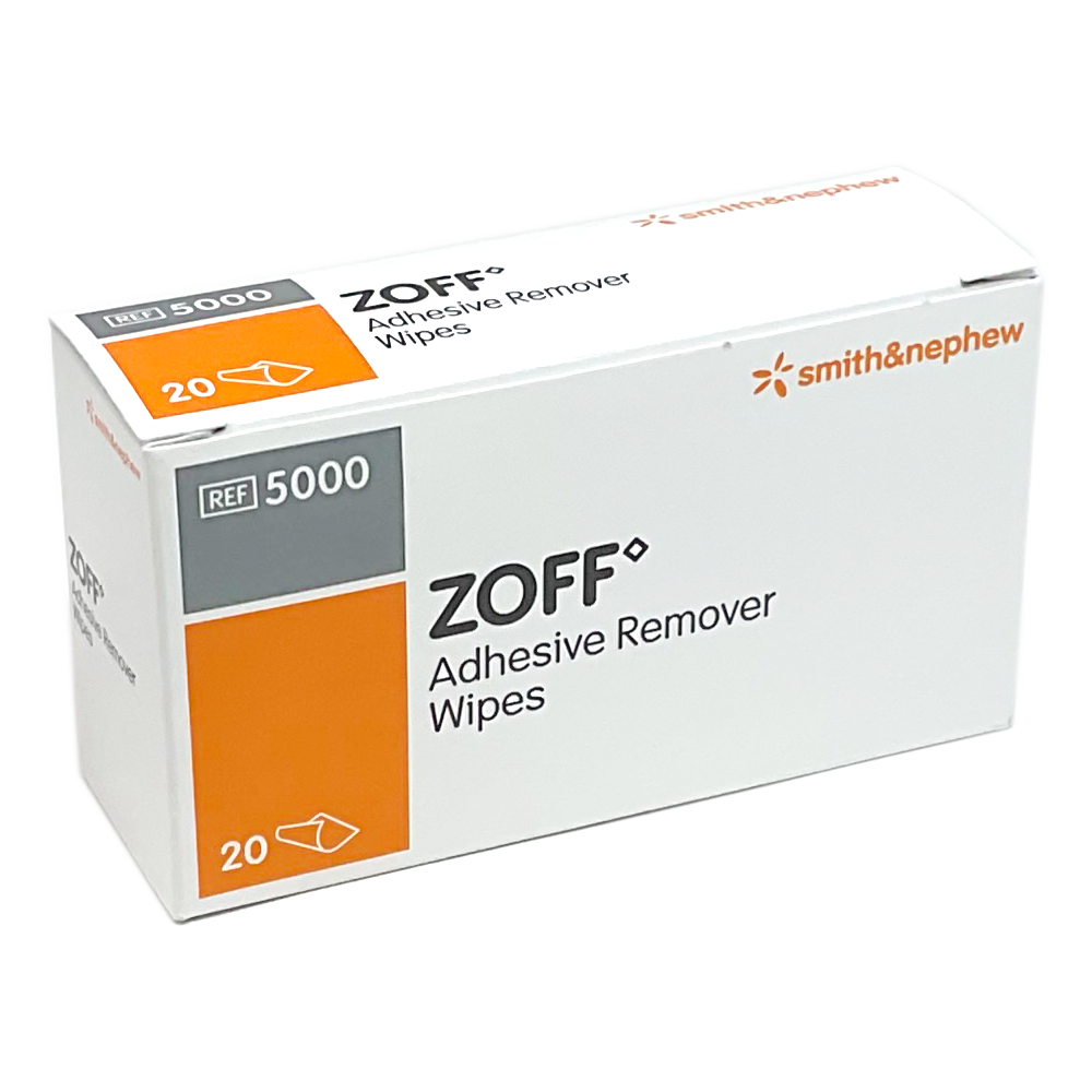 Zoff Adhesive Remover Wipes x20 - Skin Care