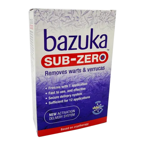 Bazuka Sub-Zero Freeze Treatment