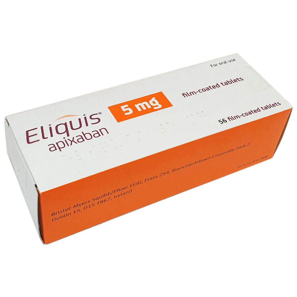 Eliquis (Apixaban) Tablets - Cardiovascular