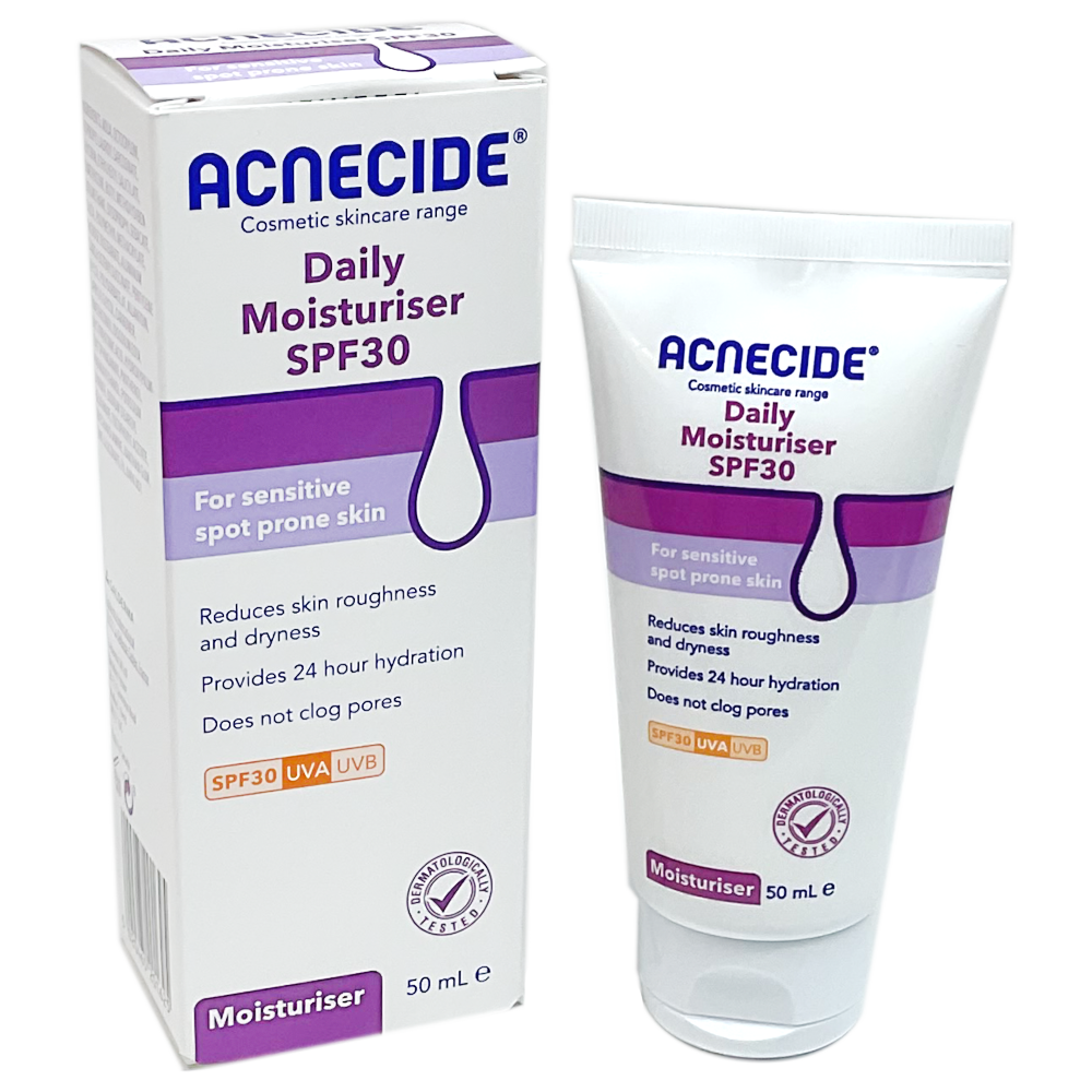 Acnecide Daily Moisturiser SPF30 50ml - Skin Care