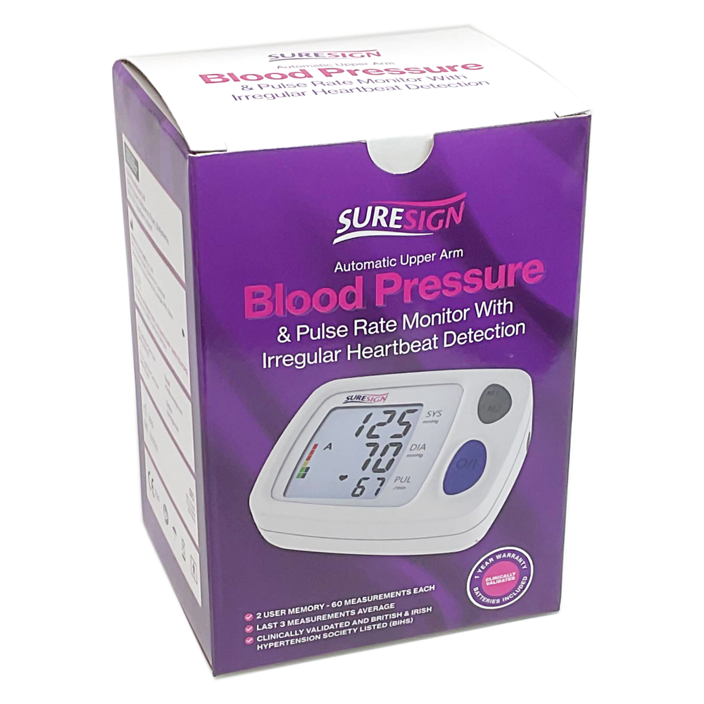 Suresign Blood Pressure Monitor With Irregular Heartbeat Detector - Foot Care