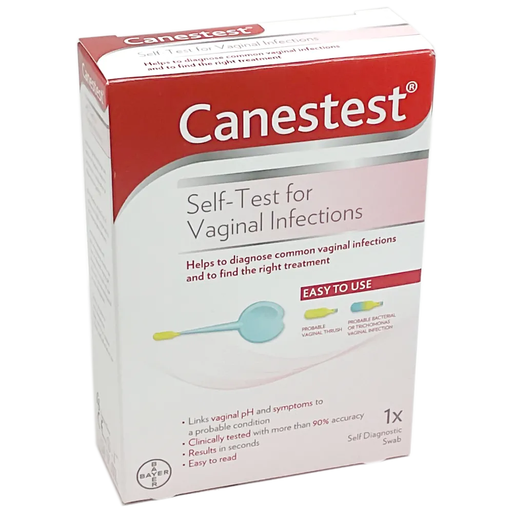 Canestest Self Test For Vaginal Infections - 1 Swab - Electrical Health and Diagnostic