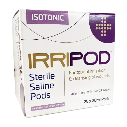 Irripod Sterile Saline X25 Pods  NEW