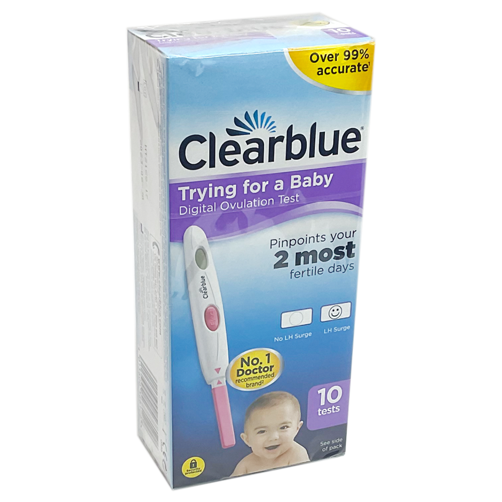 Clearblue Digital Ovulation Test x10 - Women's Health