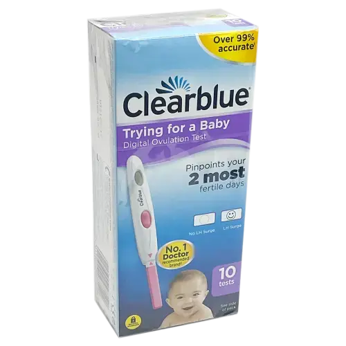 Clearblue Digital Ovulation Test - 10 Tests 2 days or more