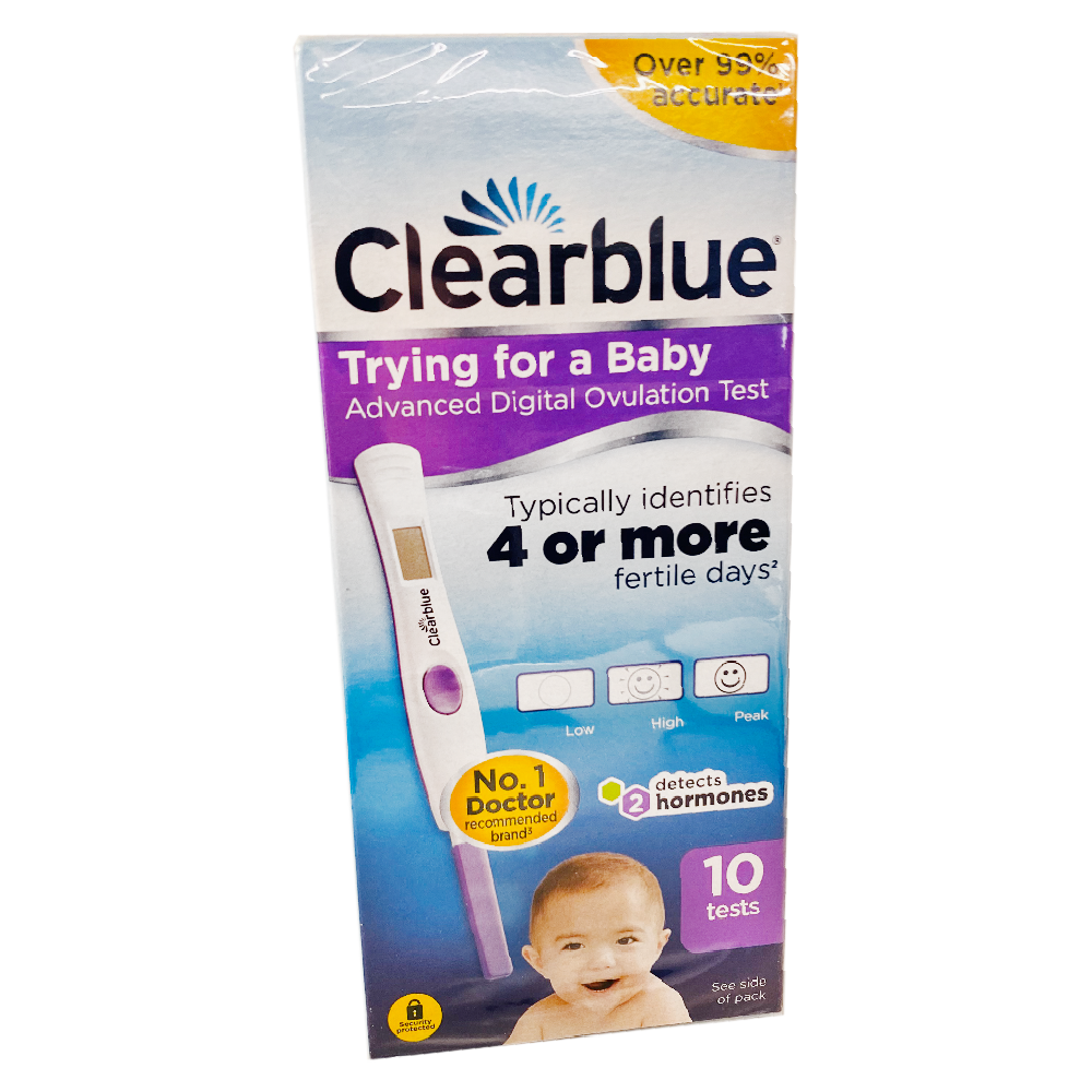 Buy Clearblue Digital Ovulation Test x10 Online Pharmacy UK