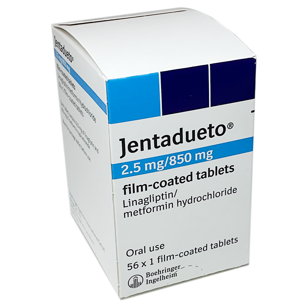 Jentadueto Tablets (Linagliptin/Metformin) - Diabetes Mellitus