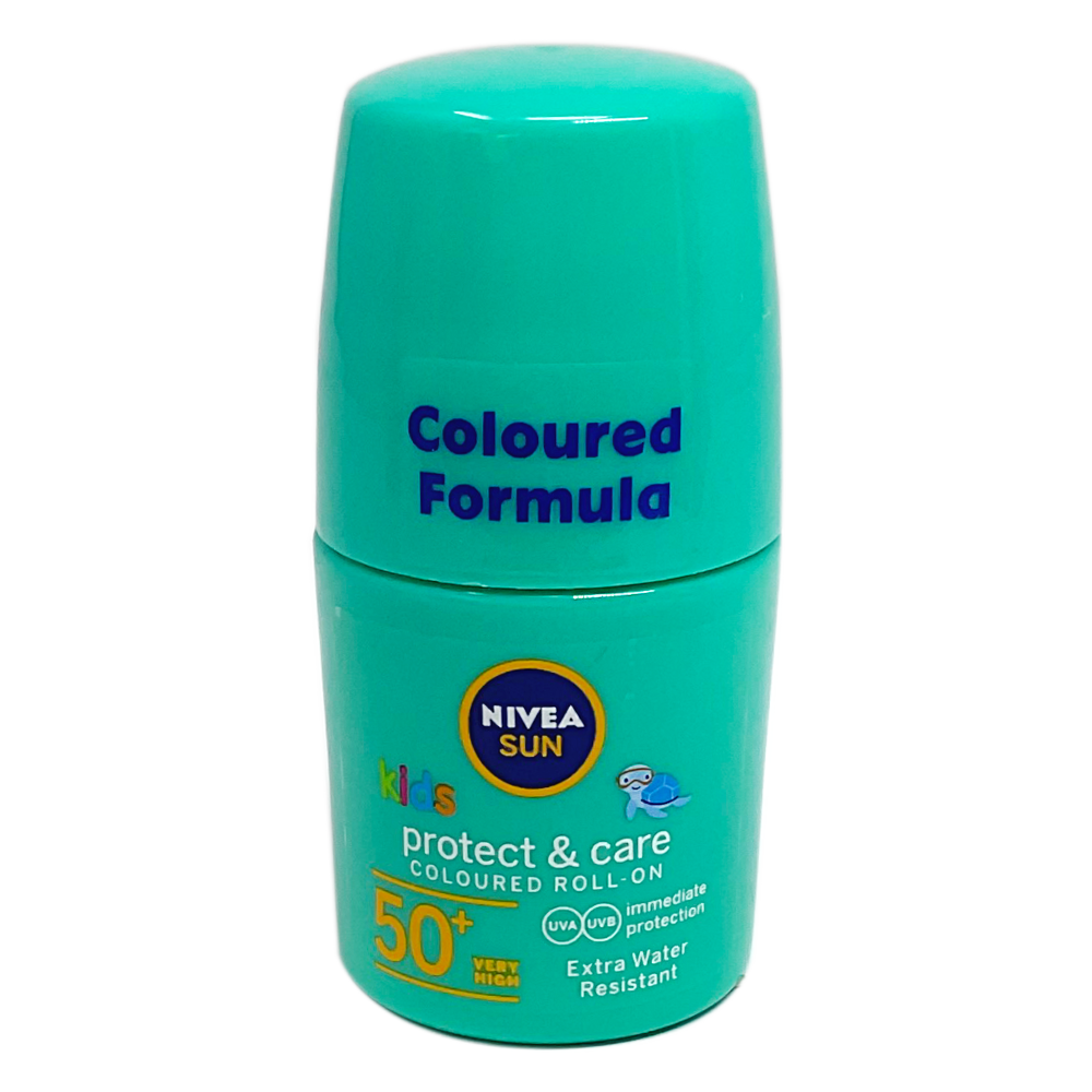Nivea Sun Coloured Roll-On Green 50ml - Vitamins and Supplements
