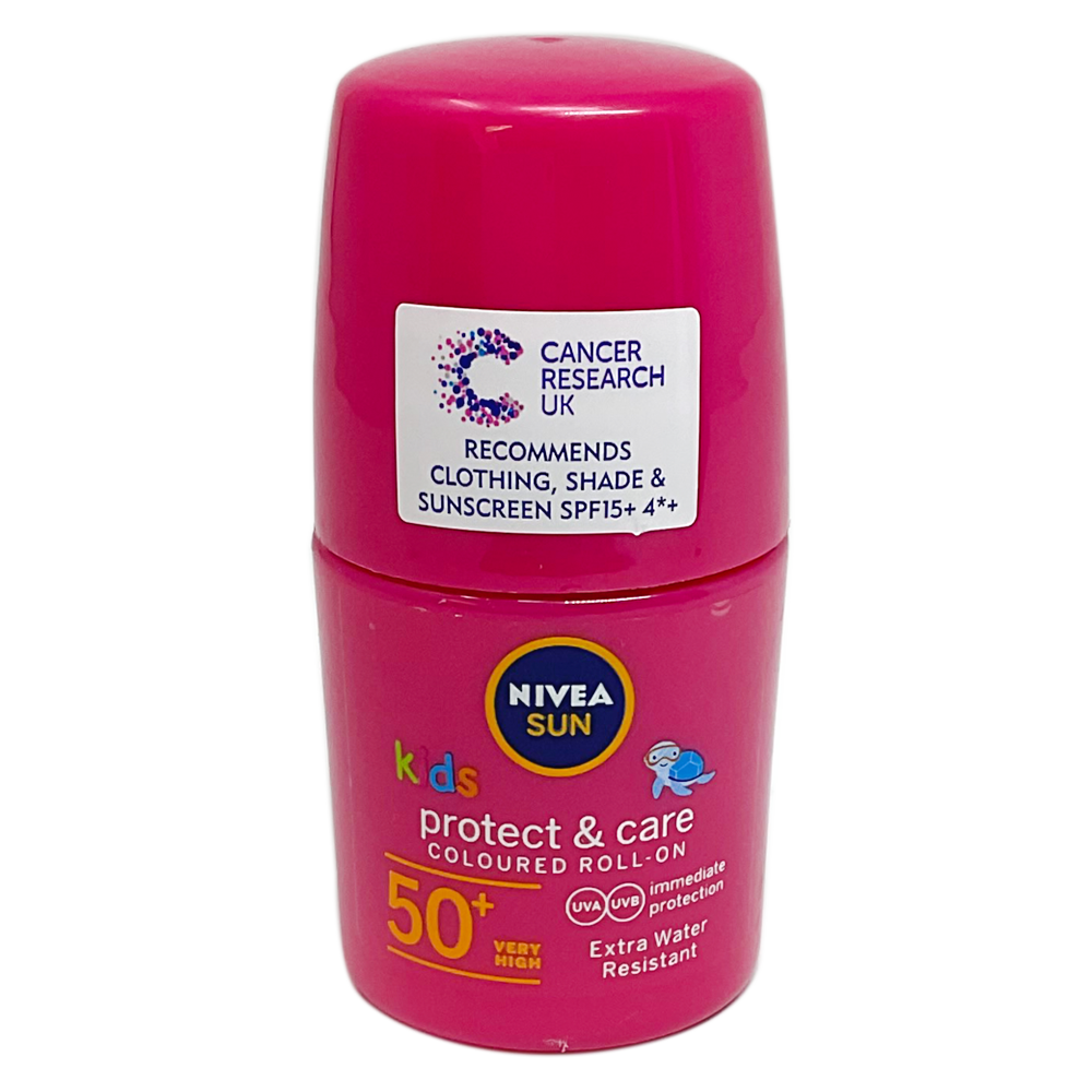 Nivea Sun Coloured Roll-On Pink 50ml - Skin Care