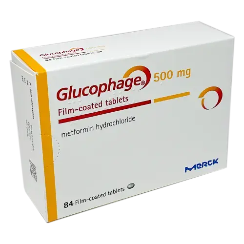 Glucophage 500mg Tablets - Diabetes Mellitus