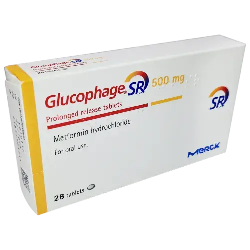Glucophage 500mg Tablets - Diabetes Mellitus