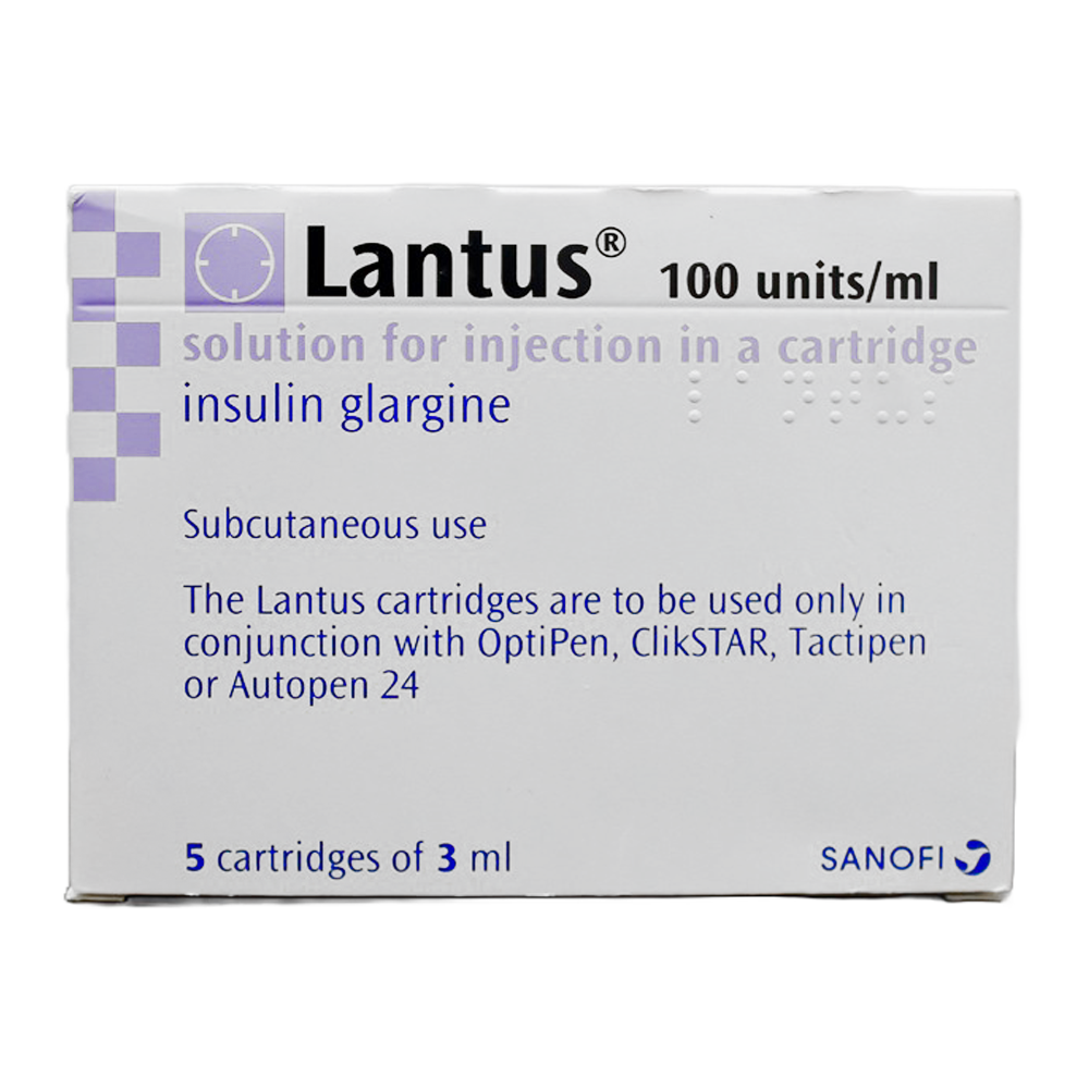 Lantus Solution for Injection Cartridges - Diabetes Injectable Treaments