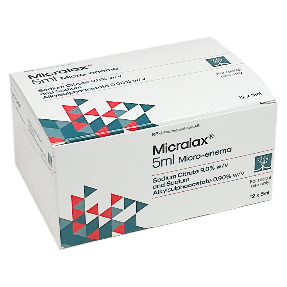 Micralax 5ml Micro-Enema x12 - Constipation