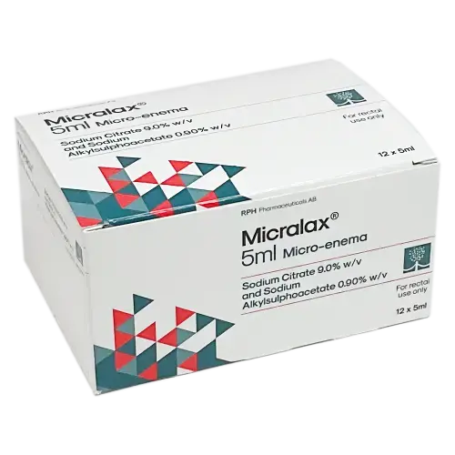 Micralax 5ml Micro-Enema x12 - Constipation