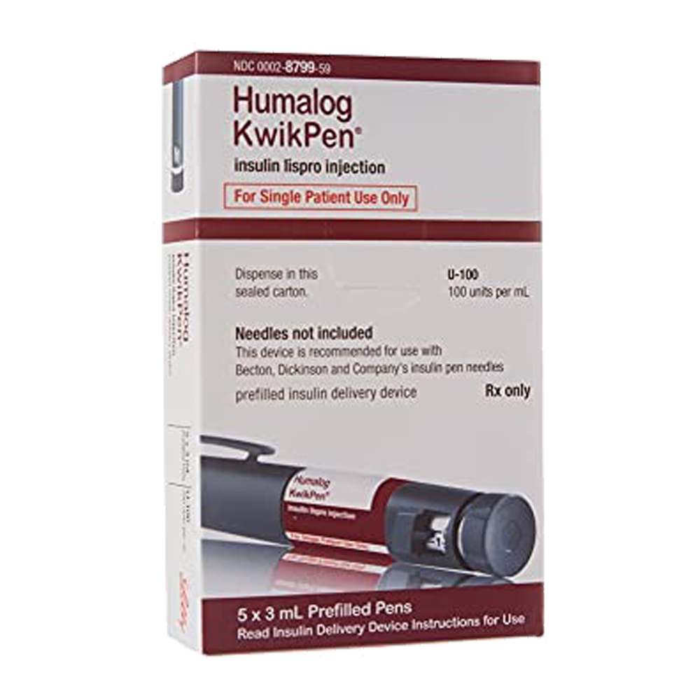 Humalog KwikPen (Prefilled Pens) - Emergency Medicines