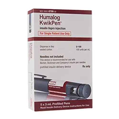 Humalog KwikPen (Prefilled Pens) - Emergency Medicines
