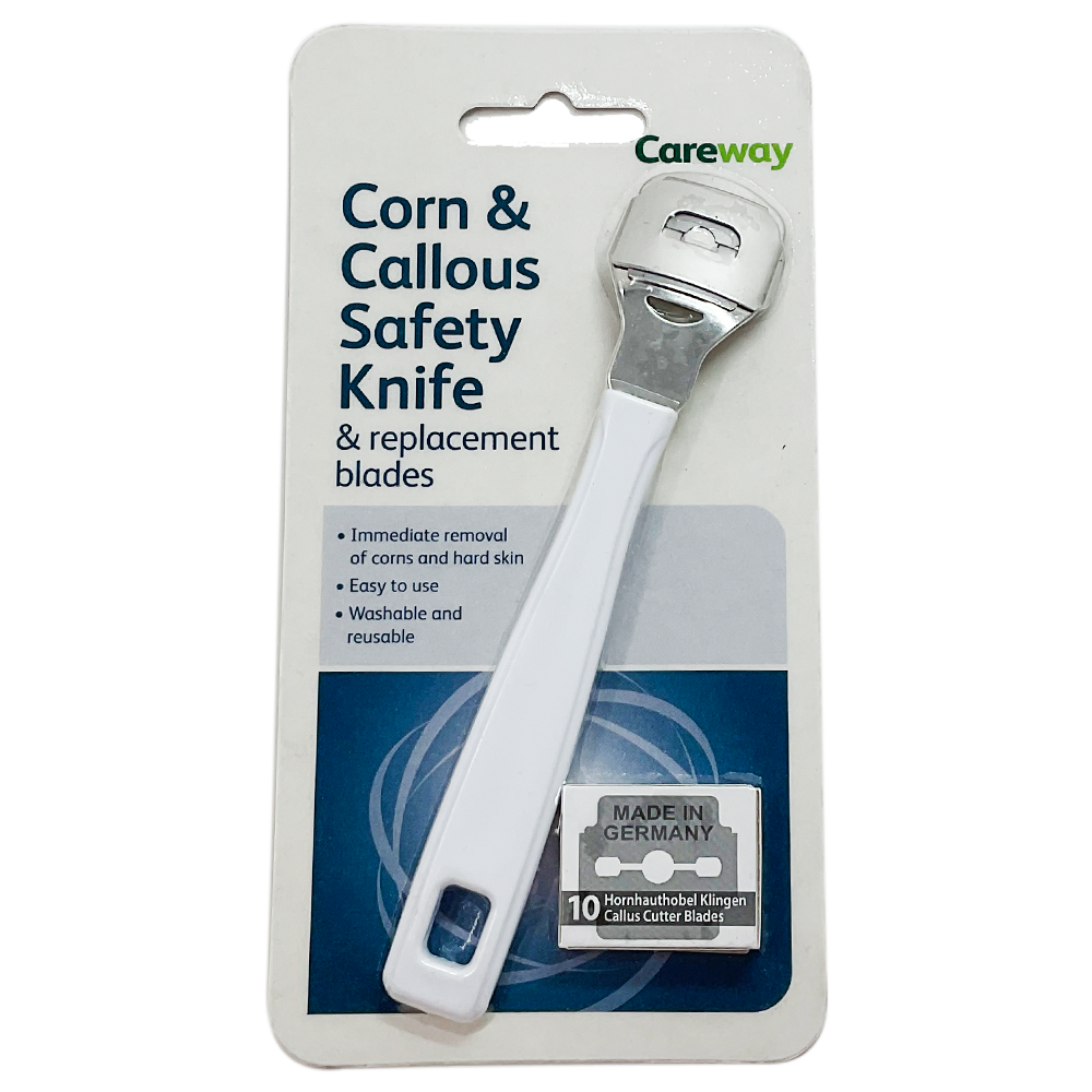Careway Corn & Callous Safety Knife - Foot Care