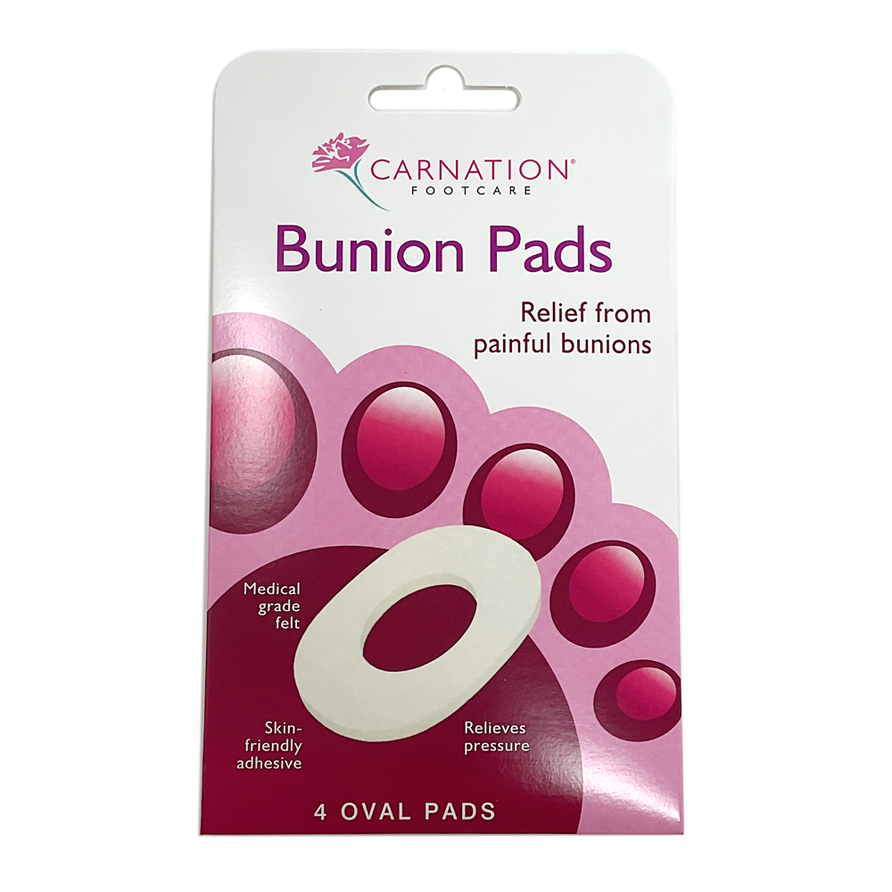 Carnation Bunion Pads - 4 Pads - Foot Care