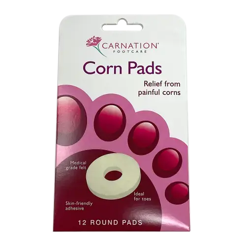Carnation Corn Pads - 12 Pads - Foot Care