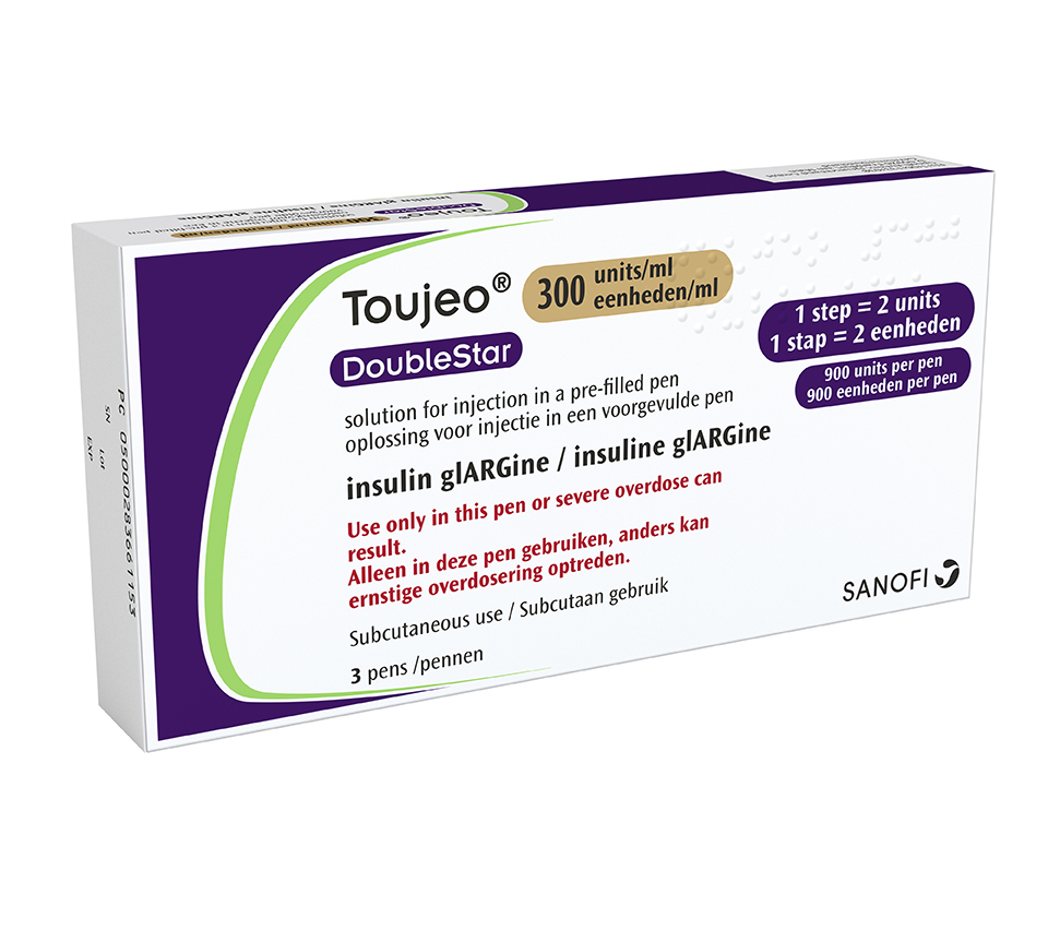 Toujeo DoubleStar 300units/ml Prefilled Pens - Diabetes Injectable Treaments