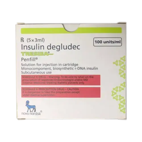 Tresiba 100U/ML Penfill - Emergency Medicines