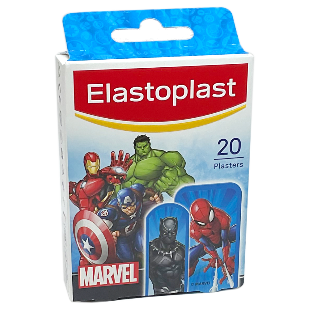 Elastoplast Plasters Marvel x20 - First Aid
