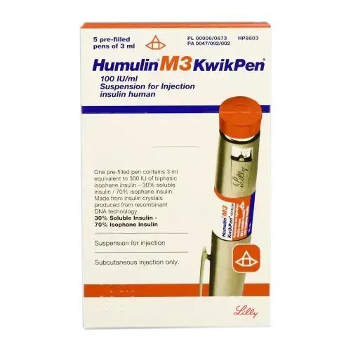Humulin M3 KwikPen - Emergency Medicines