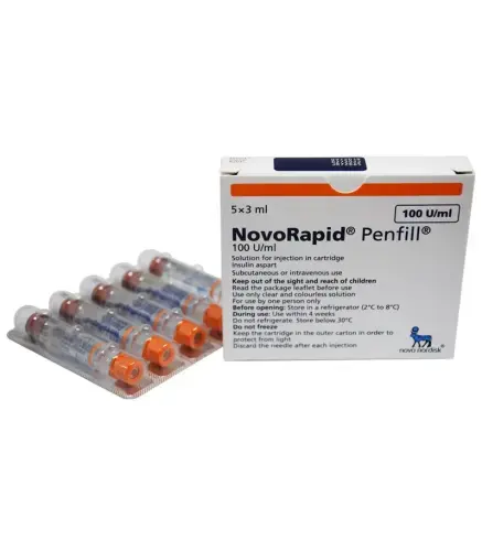 NovoRapid Penfill - Diabetes Injectable Treatments