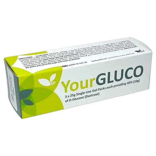 YourGLUCO Oral Gel Sachets 3 x 25g - Vitamins and Supplements