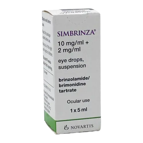 Simbrinza Eye Drops (Brinzolamide and Brimonidine) - Emergency Medicines