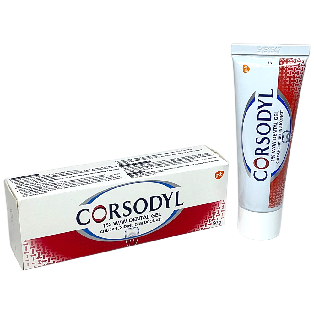 Corsodyl Dental Gel 1% 50g - Oral Health