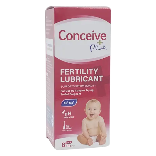 Conceive Plus Fertility Lubricant - 4g pack of 8 Prefilled Applicators