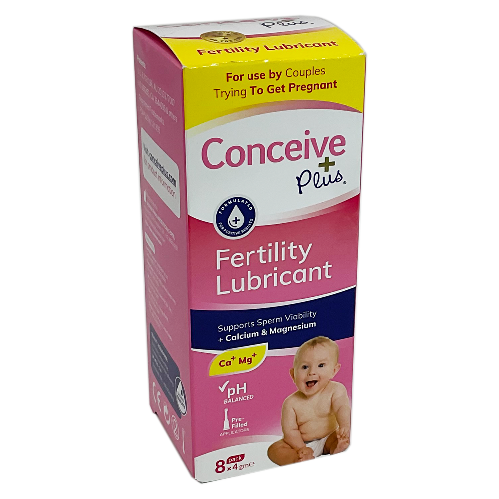 Conceive Plus Fertility Lubricant - 4g pack of 8 Prefilled Applicators - Vitamins and Supplements
